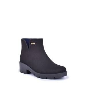 NEW ULAN waterproof dress booties in black